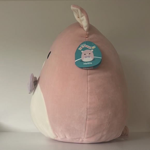 Hettie the pig squishmallow Easter plush 14” inches perfect conditon pink! - Picture 2 of 4